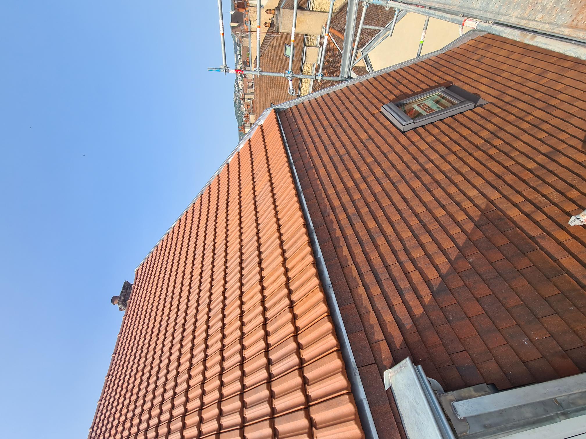 Réfection de toiture — 16 rue du Petit Potet, Dijon